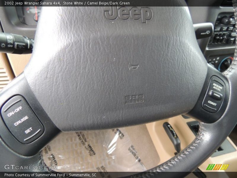  2002 Wrangler Sahara 4x4 Steering Wheel