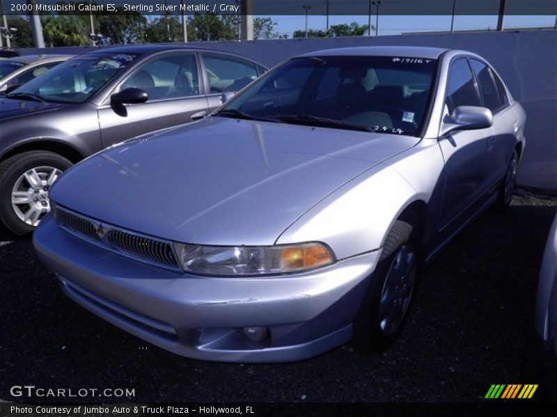 Sterling Silver Metallic / Gray 2000 Mitsubishi Galant ES