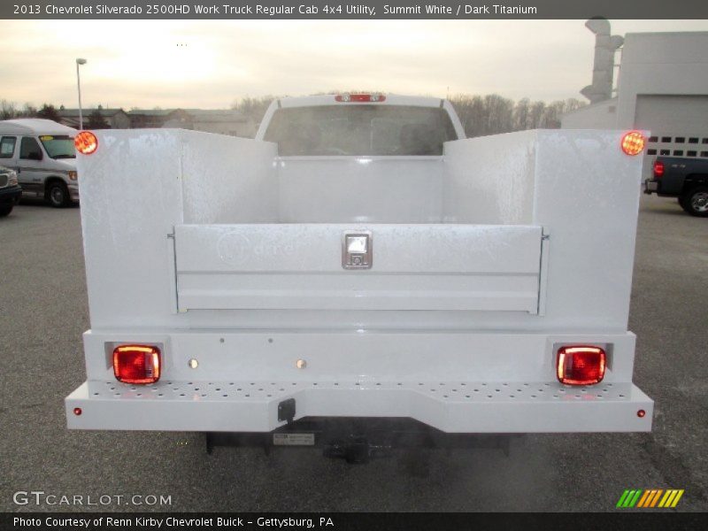Summit White / Dark Titanium 2013 Chevrolet Silverado 2500HD Work Truck Regular Cab 4x4 Utility