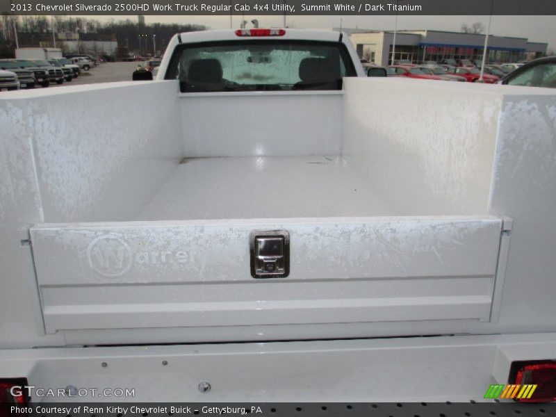 Summit White / Dark Titanium 2013 Chevrolet Silverado 2500HD Work Truck Regular Cab 4x4 Utility