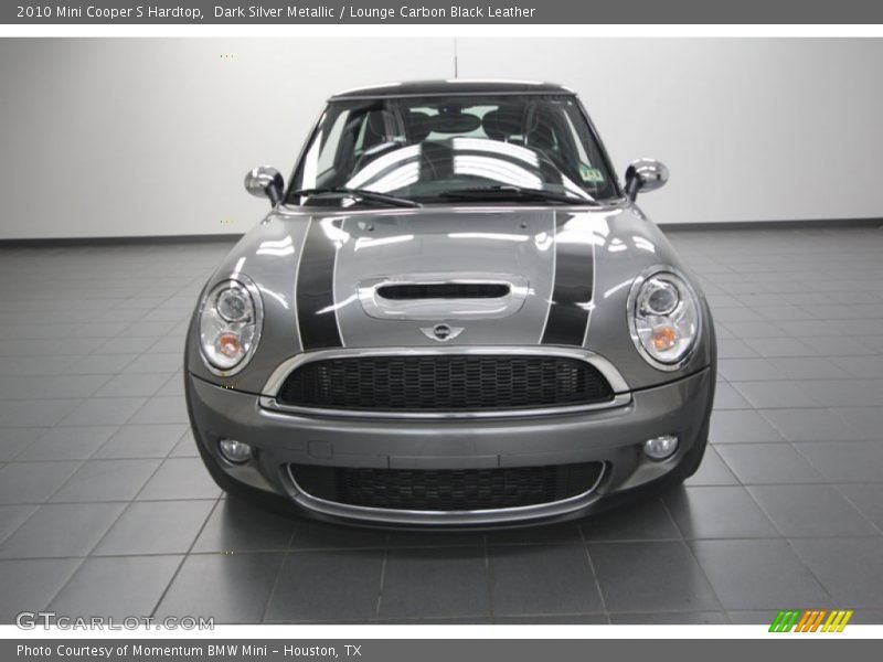 Dark Silver Metallic / Lounge Carbon Black Leather 2010 Mini Cooper S Hardtop