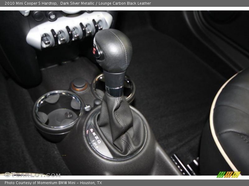  2010 Cooper S Hardtop 6 Speed Steptronic Automatic Shifter