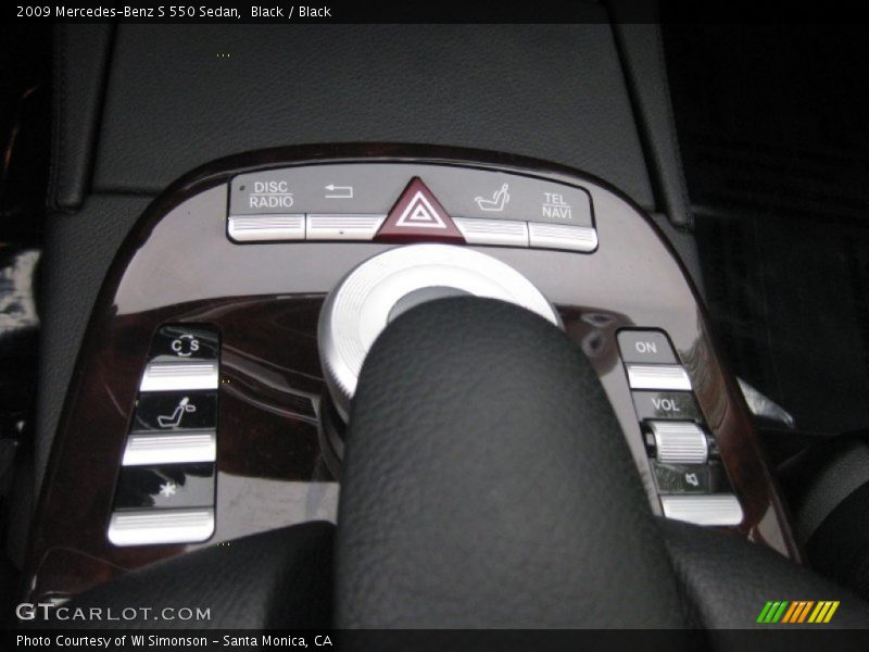 Black / Black 2009 Mercedes-Benz S 550 Sedan