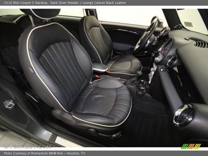 Front Seat of 2010 Cooper S Hardtop