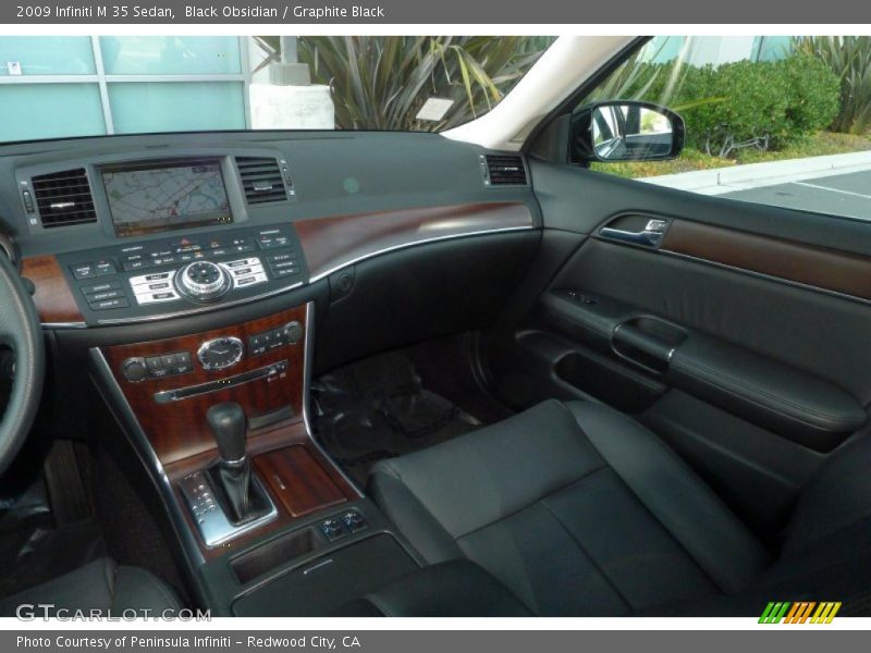 Black Obsidian / Graphite Black 2009 Infiniti M 35 Sedan