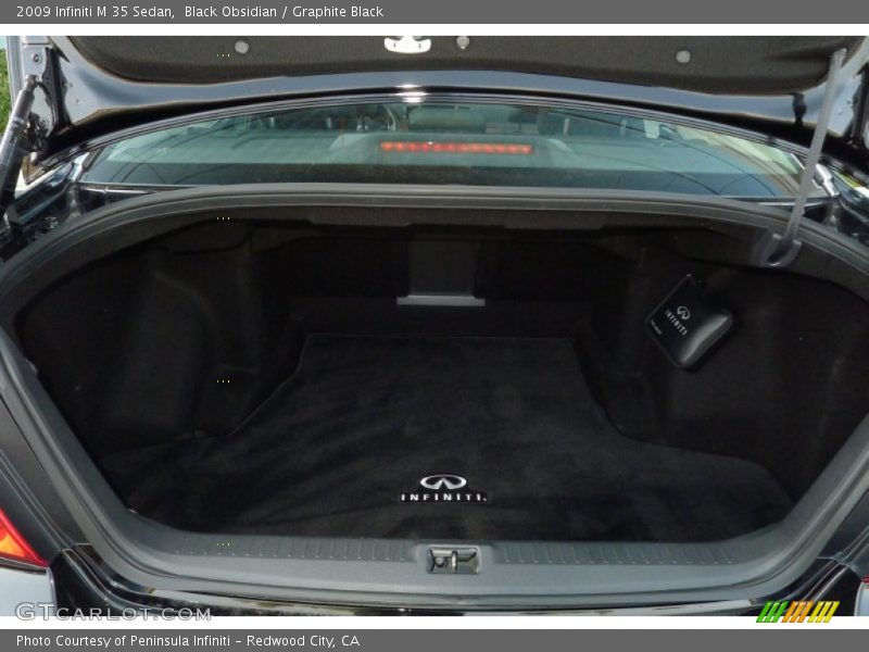 Black Obsidian / Graphite Black 2009 Infiniti M 35 Sedan