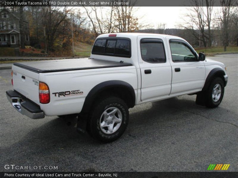 Super White / Charcoal 2004 Toyota Tacoma V6 TRD Double Cab 4x4