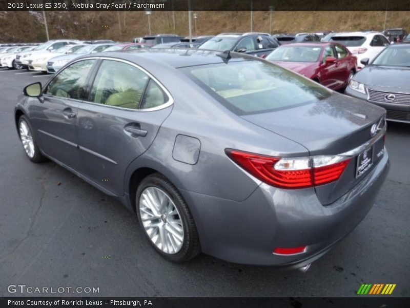 Nebula Gray Pearl / Parchment 2013 Lexus ES 350
