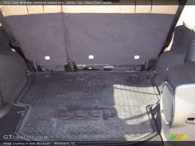 Sahara Tan / Black/Dark Saddle 2012 Jeep Wrangler Unlimited Sahara 4x4