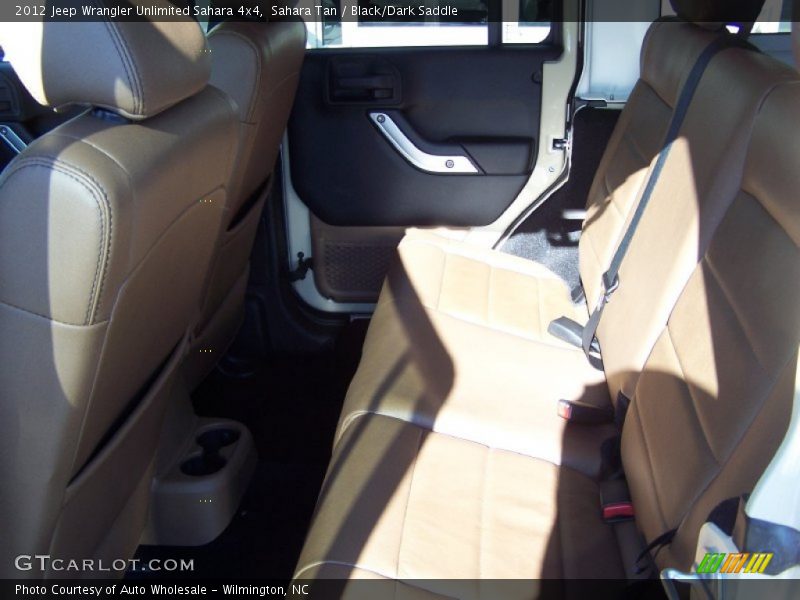 Sahara Tan / Black/Dark Saddle 2012 Jeep Wrangler Unlimited Sahara 4x4