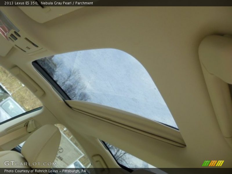 Nebula Gray Pearl / Parchment 2013 Lexus ES 350