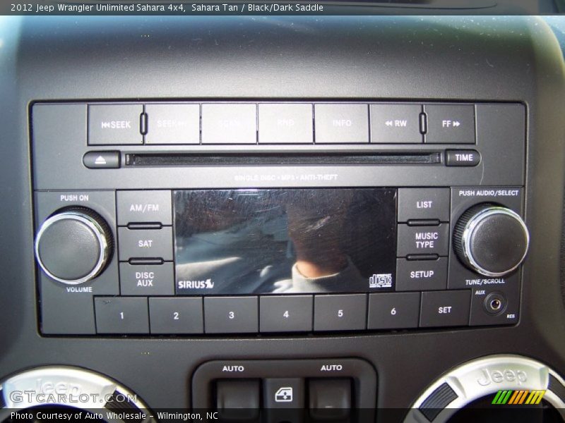Sahara Tan / Black/Dark Saddle 2012 Jeep Wrangler Unlimited Sahara 4x4