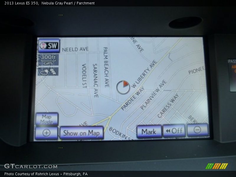 Nebula Gray Pearl / Parchment 2013 Lexus ES 350