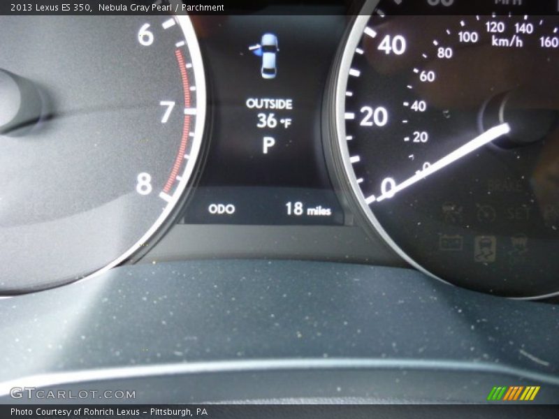 Nebula Gray Pearl / Parchment 2013 Lexus ES 350