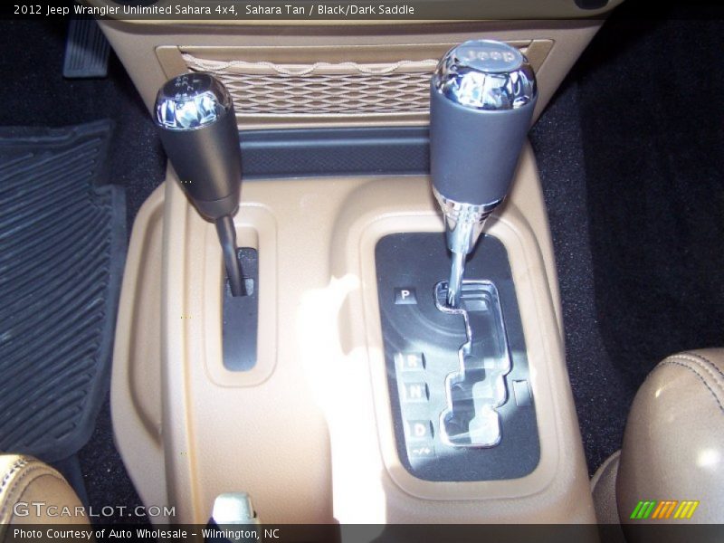 Sahara Tan / Black/Dark Saddle 2012 Jeep Wrangler Unlimited Sahara 4x4