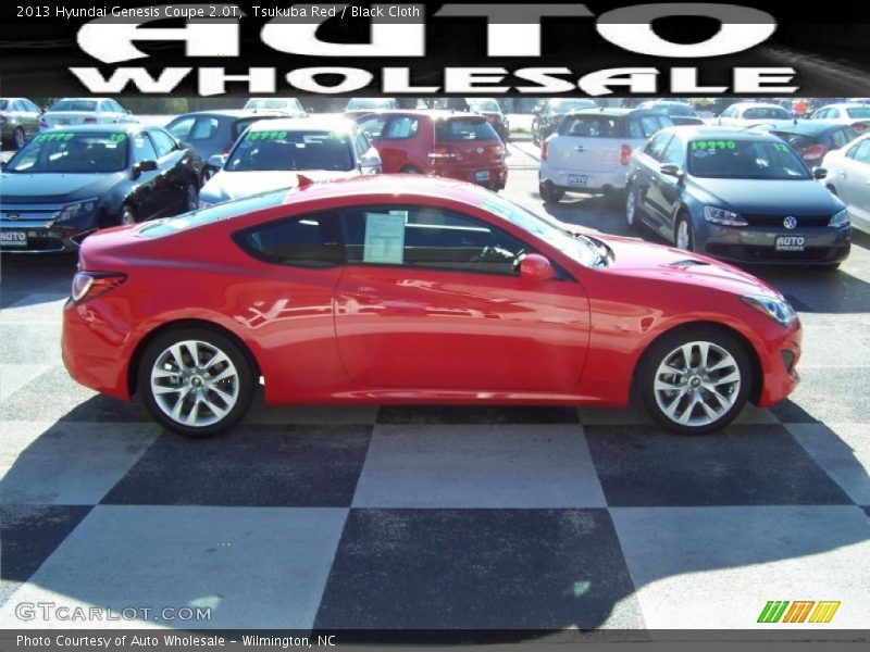 Tsukuba Red / Black Cloth 2013 Hyundai Genesis Coupe 2.0T
