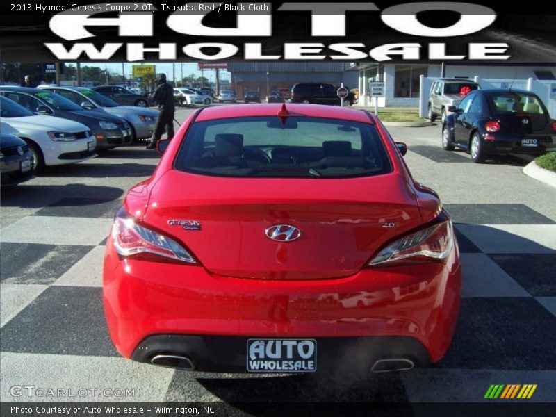 Tsukuba Red / Black Cloth 2013 Hyundai Genesis Coupe 2.0T