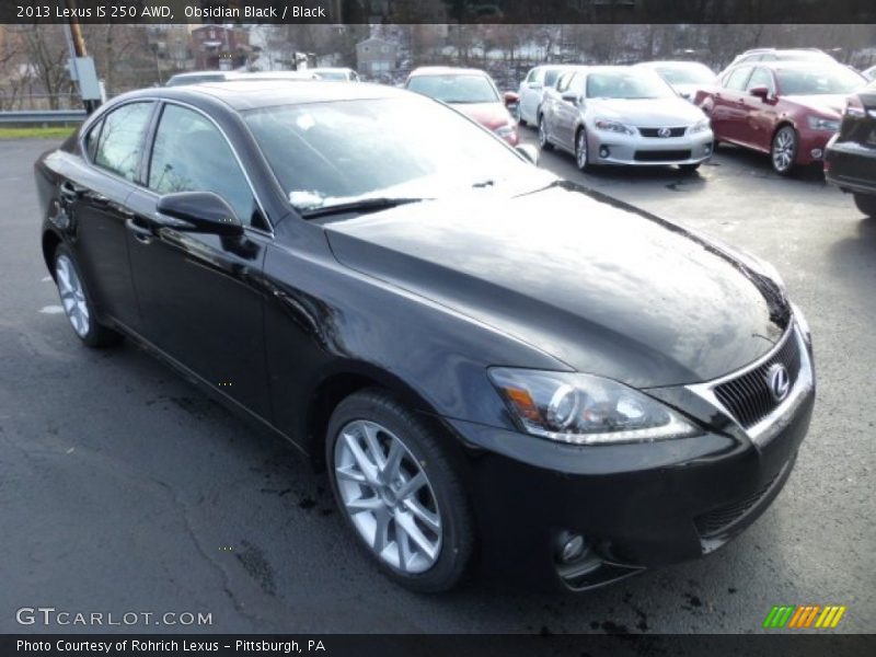 Front 3/4 View of 2013 IS 250 AWD