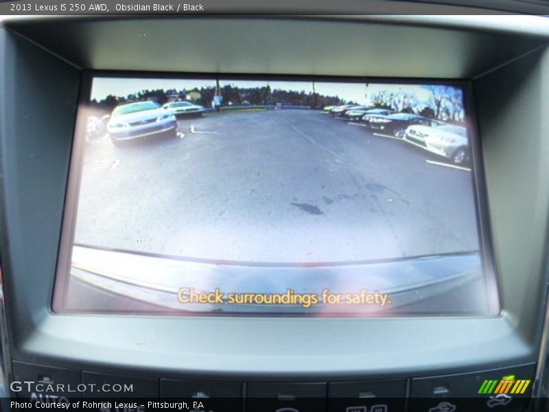 Obsidian Black / Black 2013 Lexus IS 250 AWD