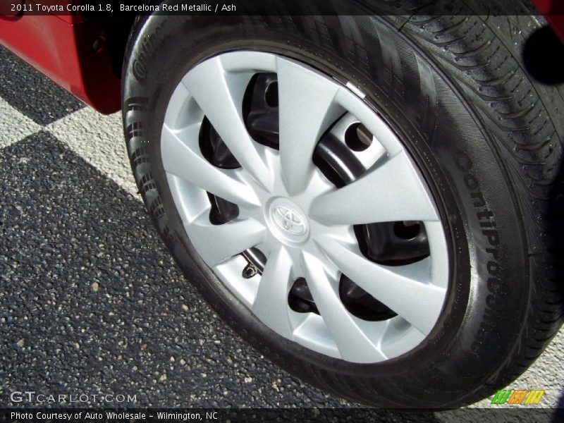 Barcelona Red Metallic / Ash 2011 Toyota Corolla 1.8