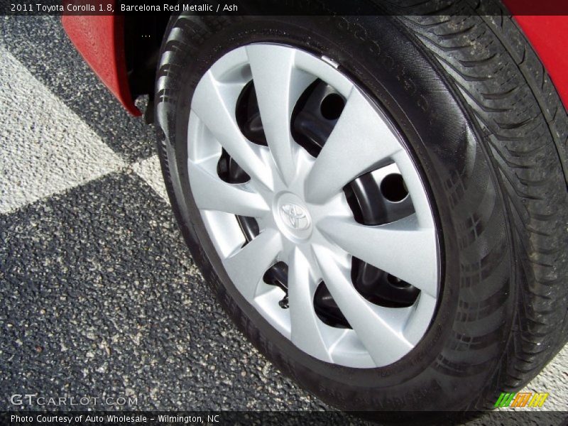 Barcelona Red Metallic / Ash 2011 Toyota Corolla 1.8