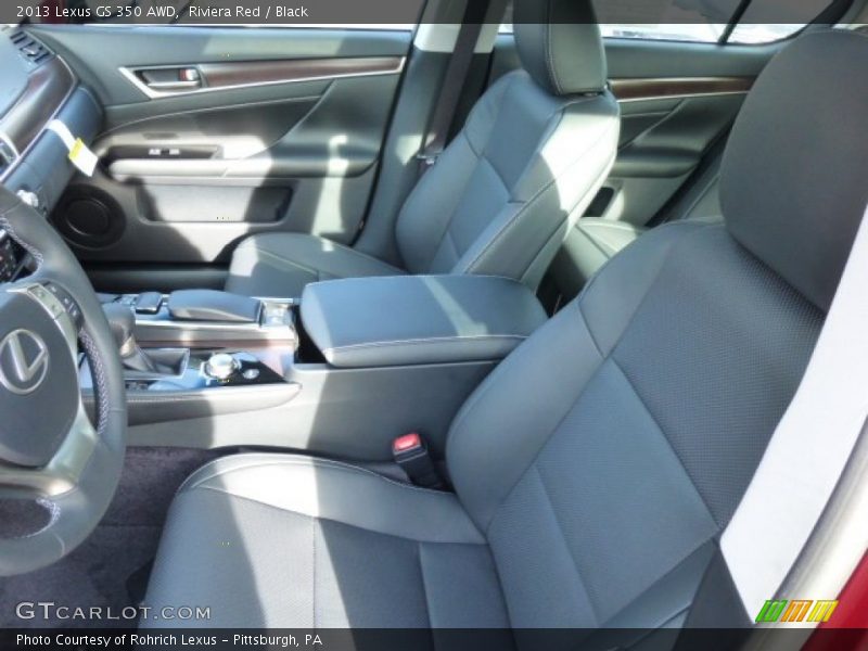 Riviera Red / Black 2013 Lexus GS 350 AWD