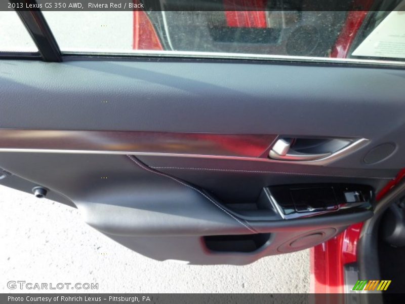 Riviera Red / Black 2013 Lexus GS 350 AWD