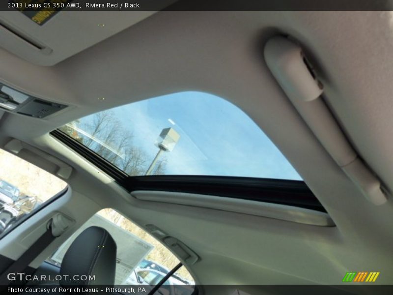 Riviera Red / Black 2013 Lexus GS 350 AWD