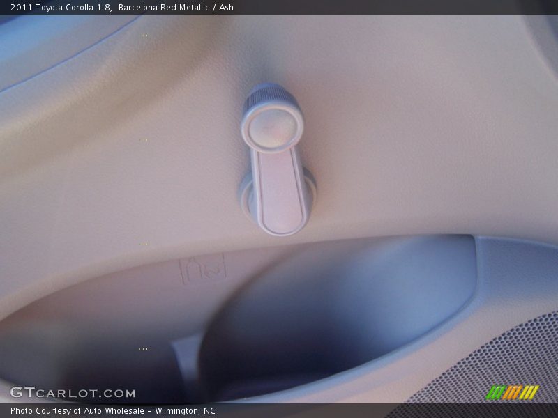 Barcelona Red Metallic / Ash 2011 Toyota Corolla 1.8