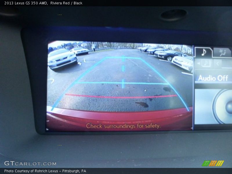 Riviera Red / Black 2013 Lexus GS 350 AWD