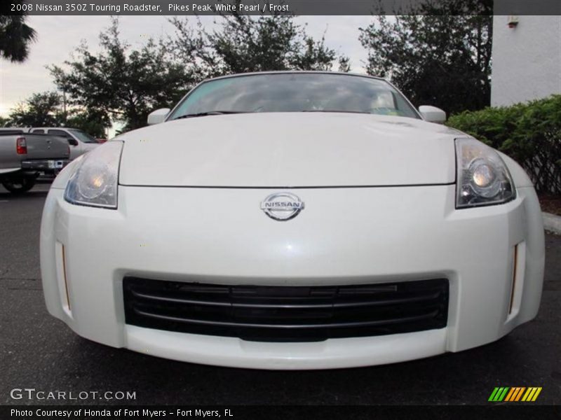 Pikes Peak White Pearl / Frost 2008 Nissan 350Z Touring Roadster