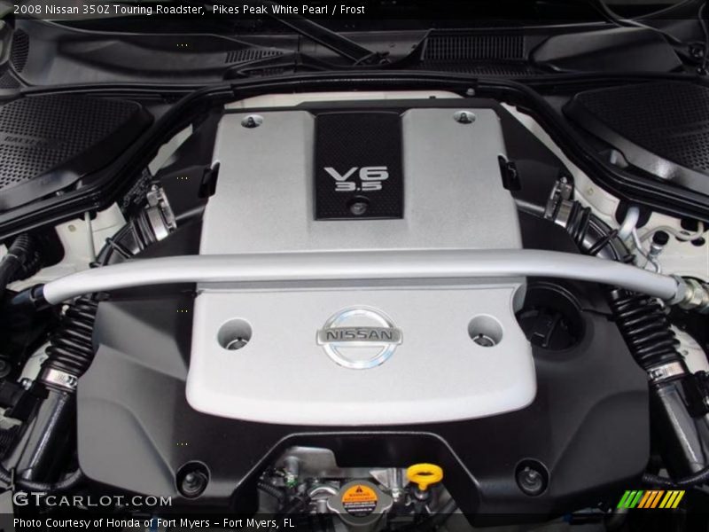 Pikes Peak White Pearl / Frost 2008 Nissan 350Z Touring Roadster