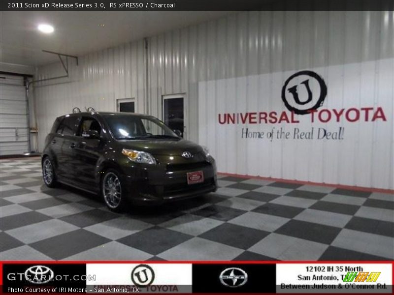 RS xPRESSO / Charcoal 2011 Scion xD Release Series 3.0