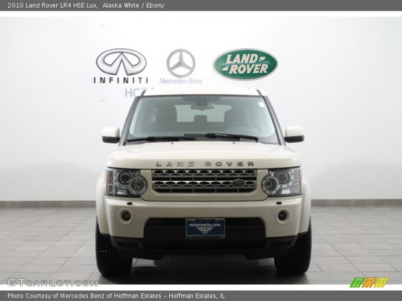 Alaska White / Ebony 2010 Land Rover LR4 HSE Lux