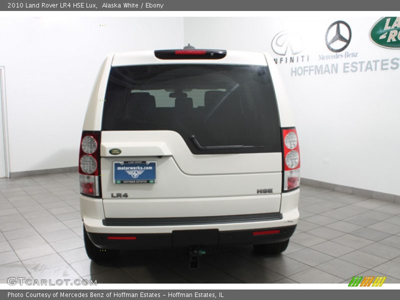 Alaska White / Ebony 2010 Land Rover LR4 HSE Lux