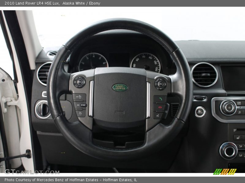 Alaska White / Ebony 2010 Land Rover LR4 HSE Lux