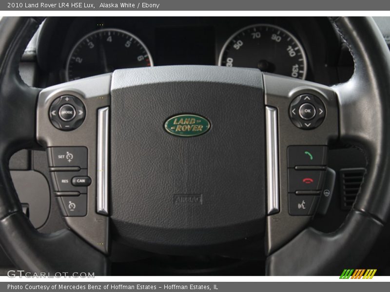 Alaska White / Ebony 2010 Land Rover LR4 HSE Lux