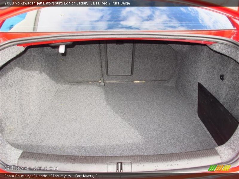 Salsa Red / Pure Beige 2008 Volkswagen Jetta Wolfsburg Edition Sedan