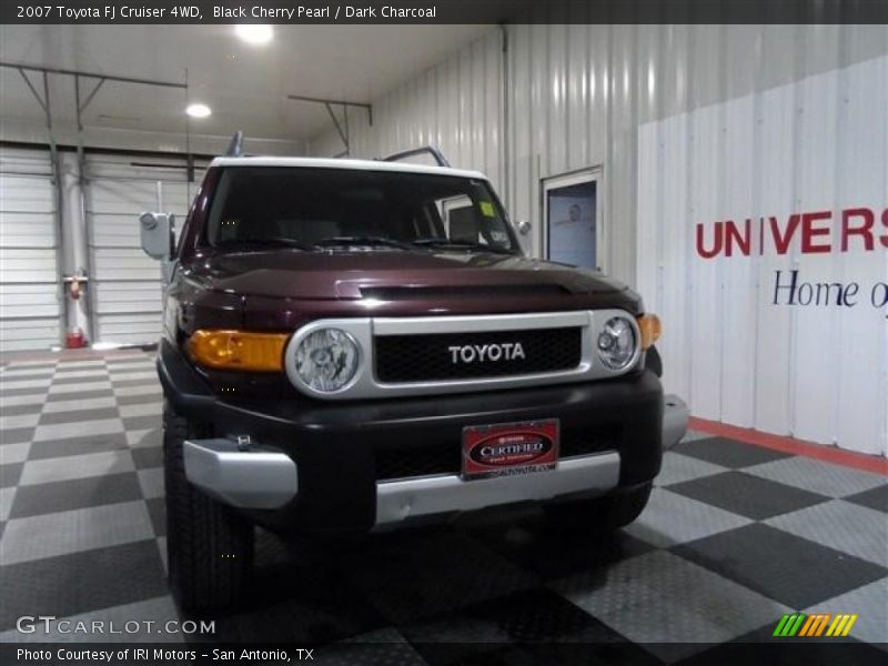 Black Cherry Pearl / Dark Charcoal 2007 Toyota FJ Cruiser 4WD
