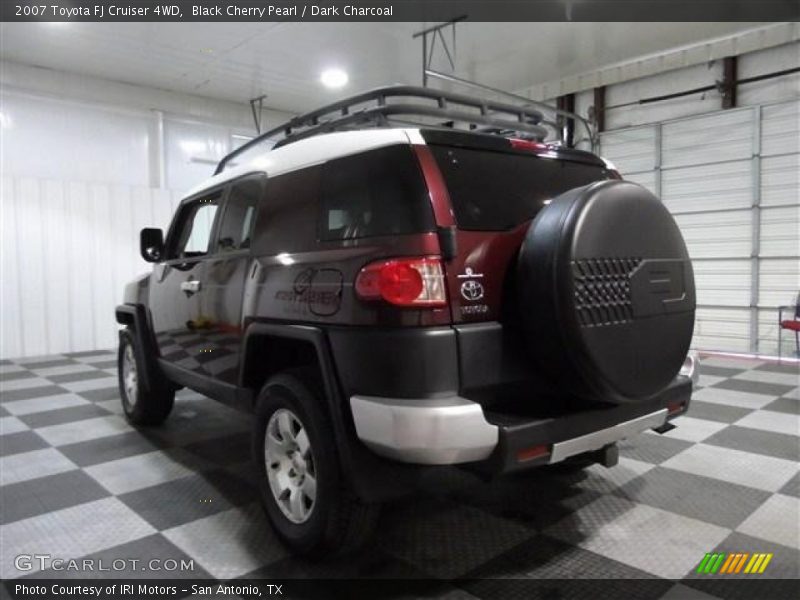 Black Cherry Pearl / Dark Charcoal 2007 Toyota FJ Cruiser 4WD