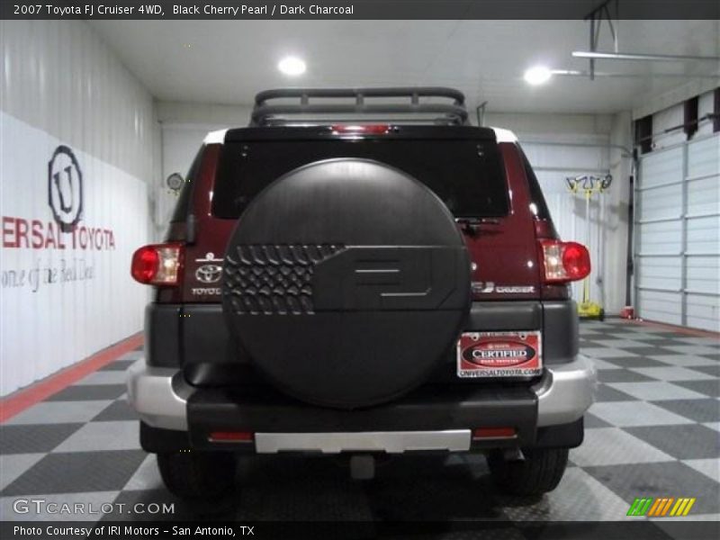 Black Cherry Pearl / Dark Charcoal 2007 Toyota FJ Cruiser 4WD