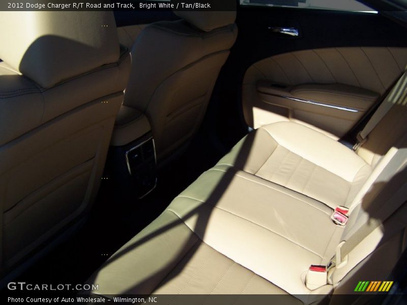 Bright White / Tan/Black 2012 Dodge Charger R/T Road and Track