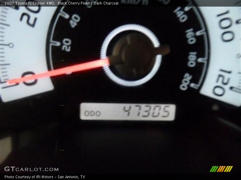 Black Cherry Pearl / Dark Charcoal 2007 Toyota FJ Cruiser 4WD