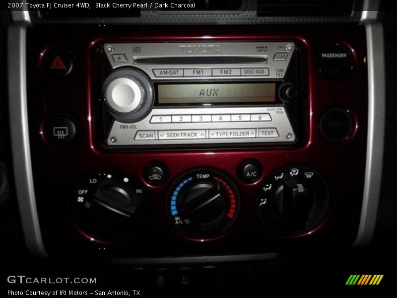 Black Cherry Pearl / Dark Charcoal 2007 Toyota FJ Cruiser 4WD