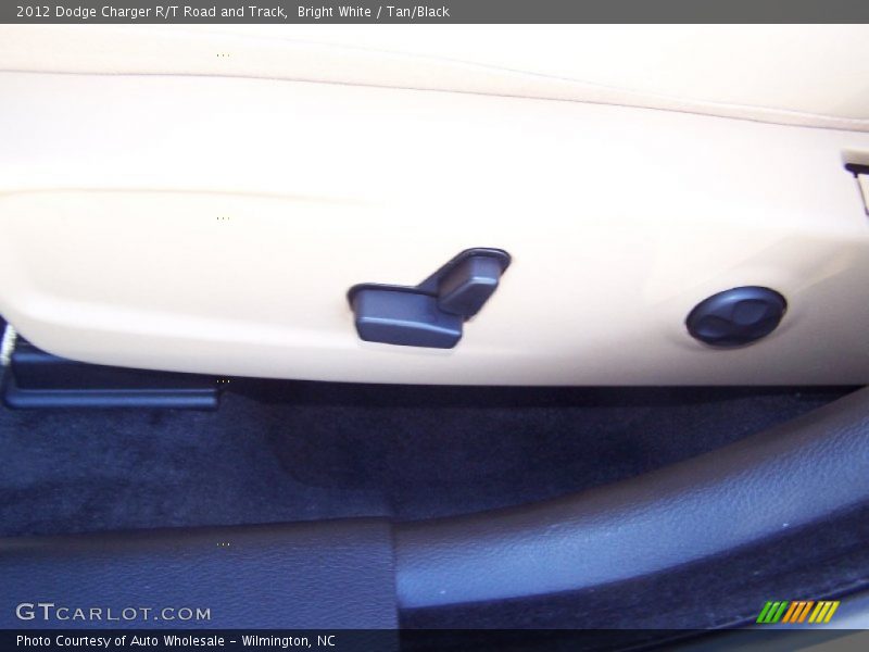 Bright White / Tan/Black 2012 Dodge Charger R/T Road and Track