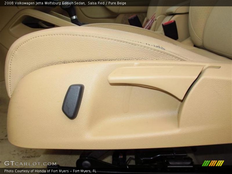 Salsa Red / Pure Beige 2008 Volkswagen Jetta Wolfsburg Edition Sedan