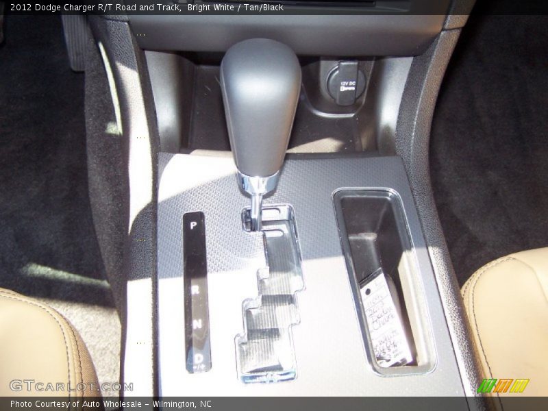 Bright White / Tan/Black 2012 Dodge Charger R/T Road and Track