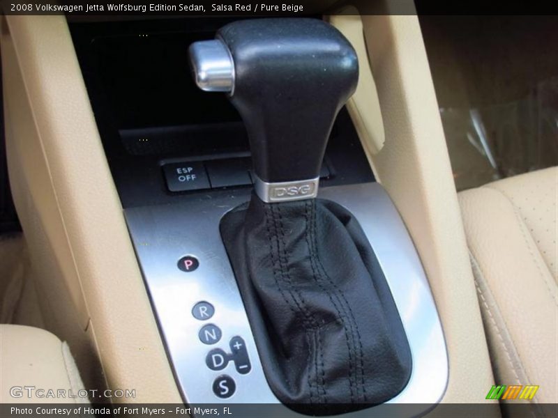 Salsa Red / Pure Beige 2008 Volkswagen Jetta Wolfsburg Edition Sedan