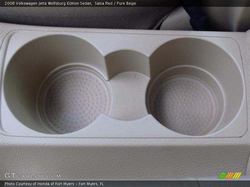 Salsa Red / Pure Beige 2008 Volkswagen Jetta Wolfsburg Edition Sedan