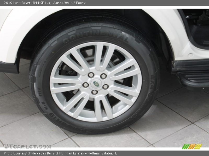 Alaska White / Ebony 2010 Land Rover LR4 HSE Lux